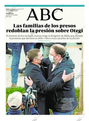 ABC MADRID 24-10-2021 página 1