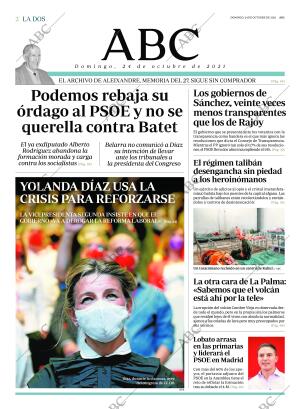 ABC MADRID 24-10-2021 página 2