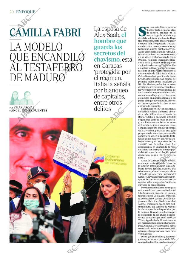 ABC MADRID 24-10-2021 página 20