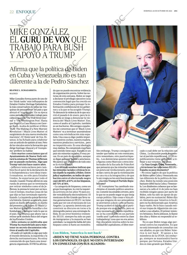 ABC MADRID 24-10-2021 página 22