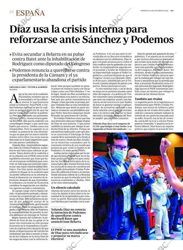 ABC MADRID 24-10-2021 página 24