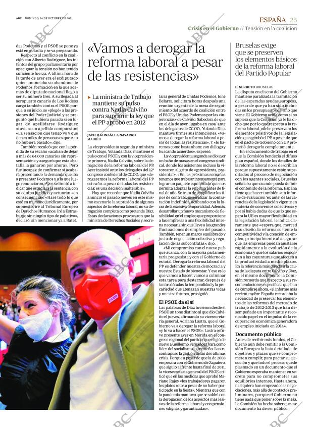 ABC MADRID 24-10-2021 página 25