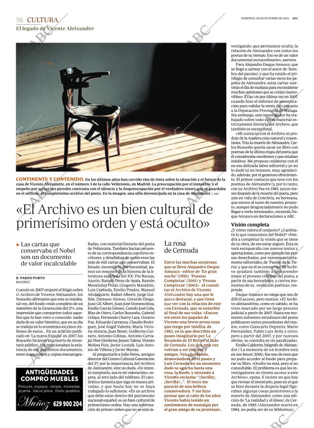ABC MADRID 24-10-2021 página 56