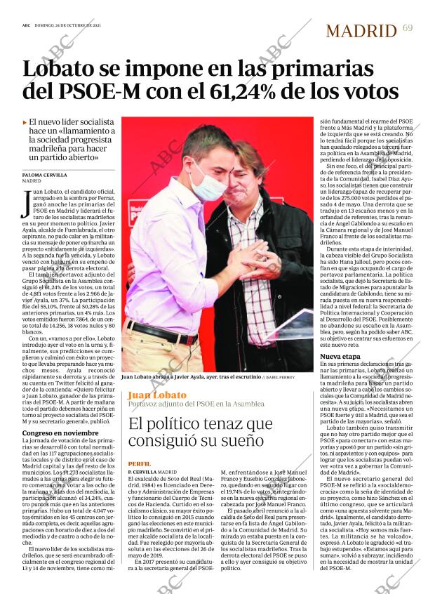 ABC MADRID 24-10-2021 página 69