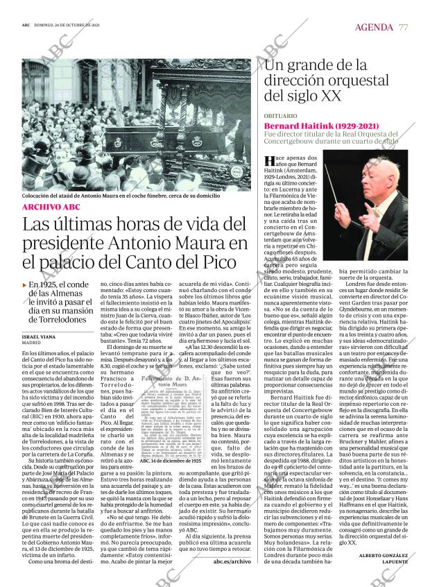 ABC MADRID 24-10-2021 página 77