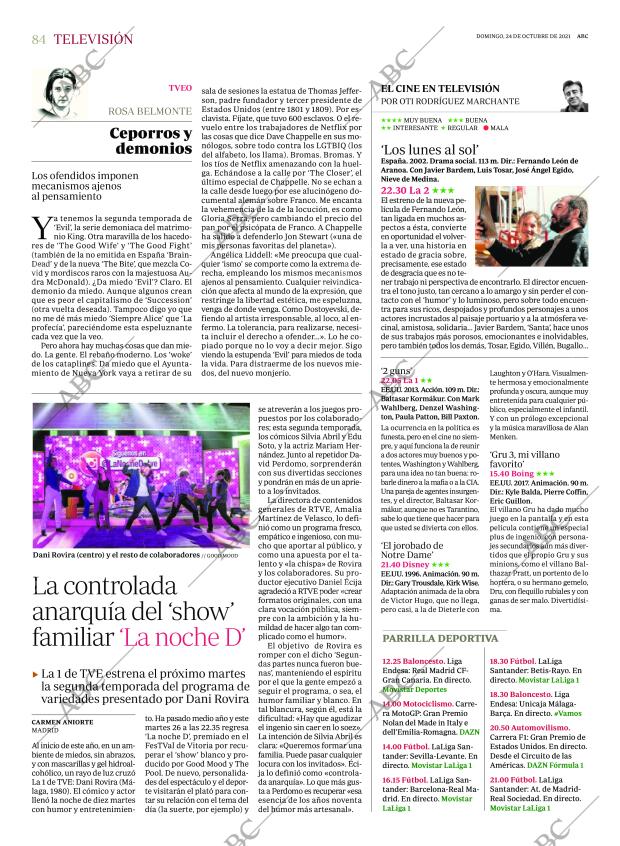 ABC MADRID 24-10-2021 página 84