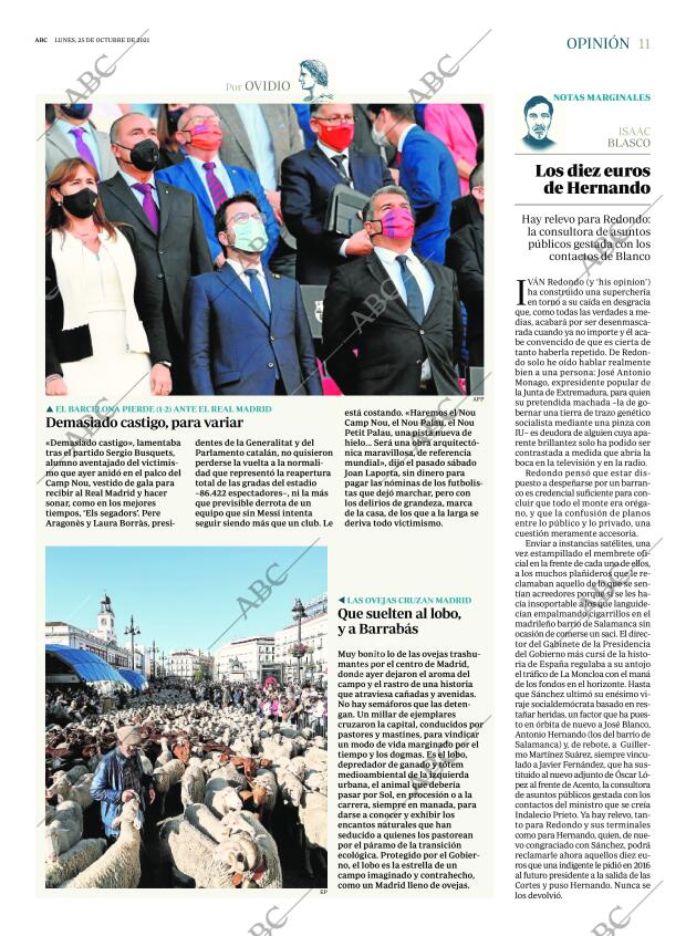 ABC MADRID 25-10-2021 página 11