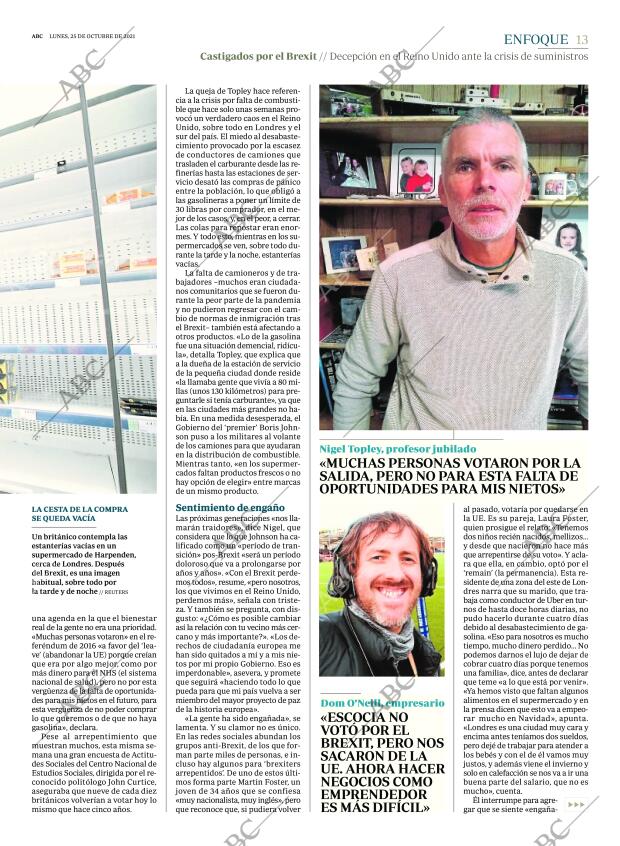 ABC MADRID 25-10-2021 página 13