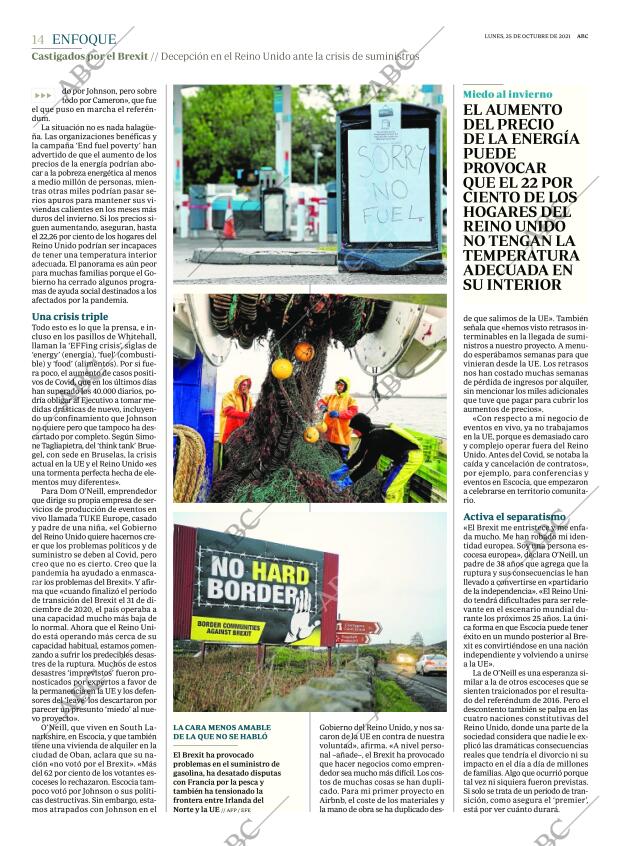 ABC MADRID 25-10-2021 página 14