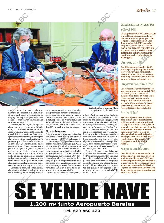 ABC MADRID 25-10-2021 página 17