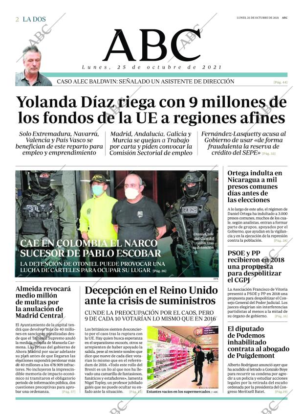 ABC MADRID 25-10-2021 página 2