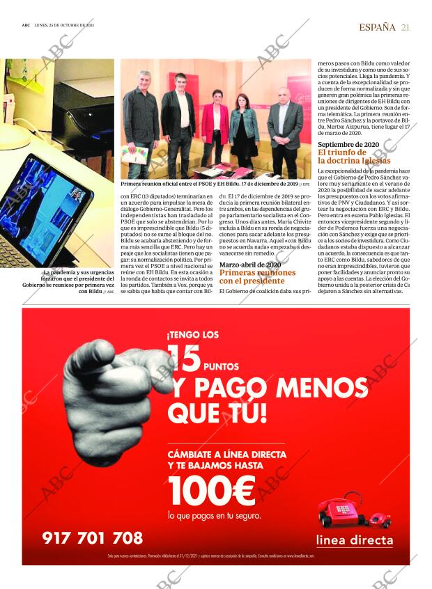 ABC MADRID 25-10-2021 página 21