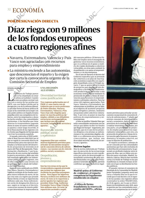 ABC MADRID 25-10-2021 página 32
