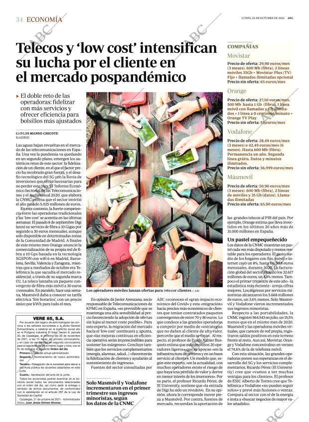 ABC MADRID 25-10-2021 página 34