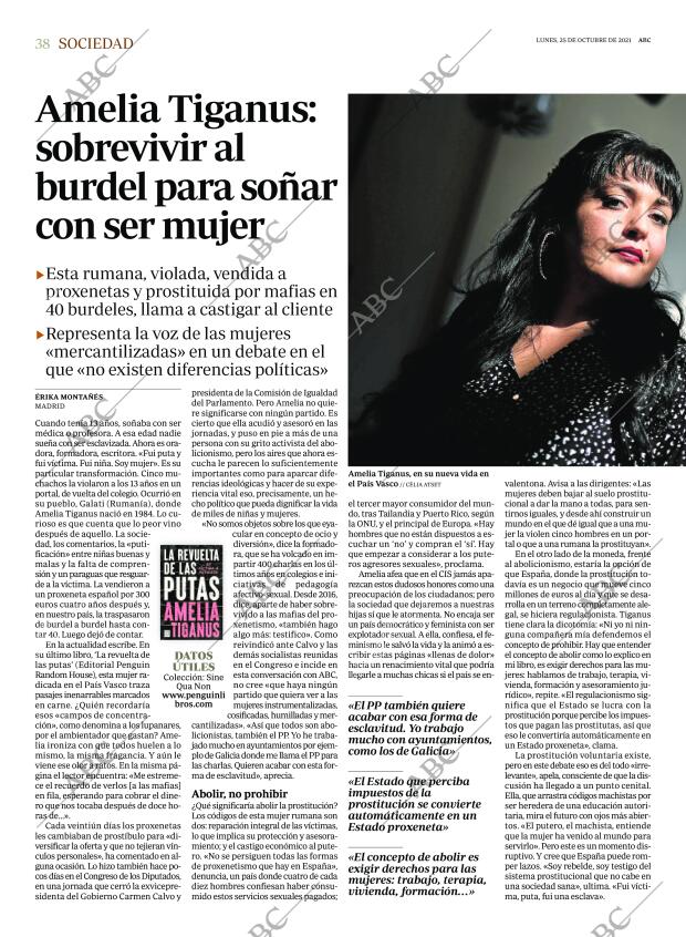 ABC MADRID 25-10-2021 página 38