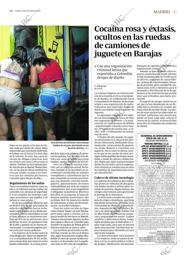 ABC MADRID 25-10-2021 página 59