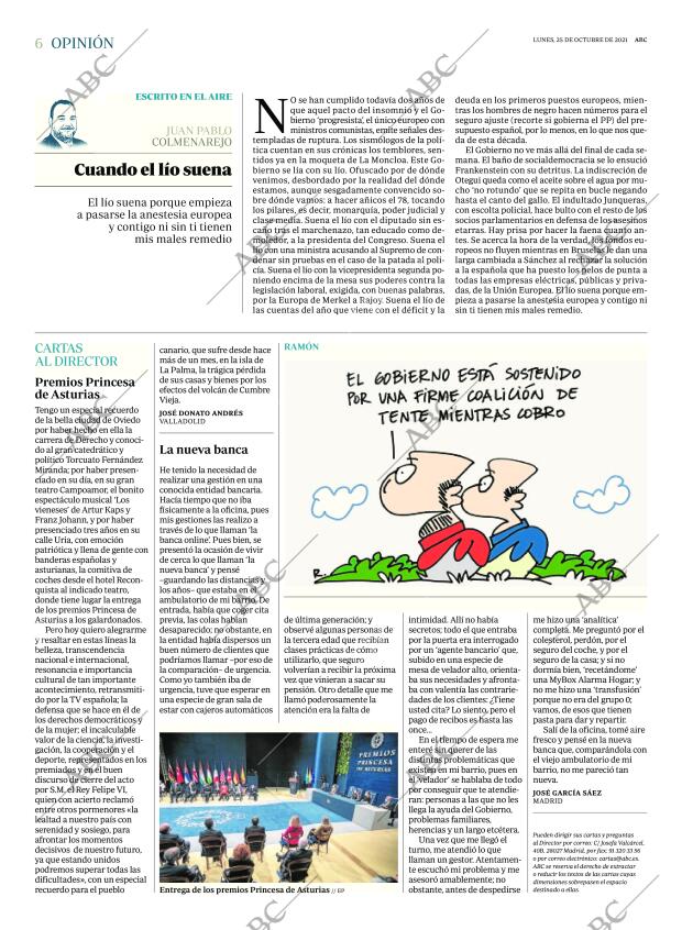 ABC MADRID 25-10-2021 página 6