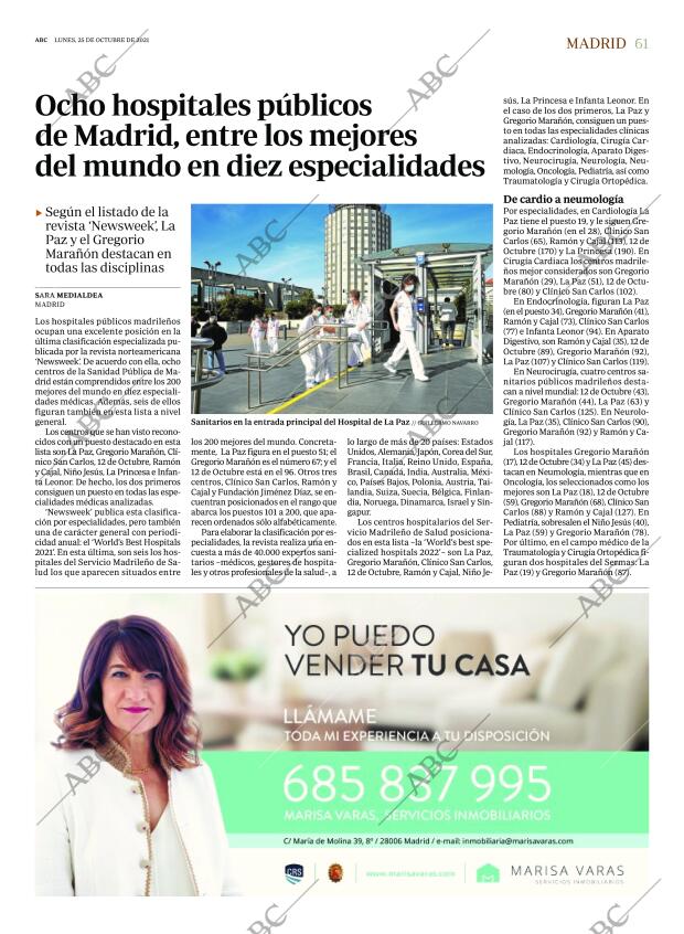 ABC MADRID 25-10-2021 página 61