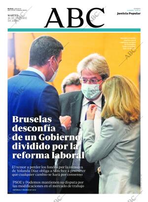 ABC MADRID 26-10-2021 página 1