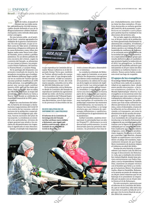 ABC MADRID 26-10-2021 página 14