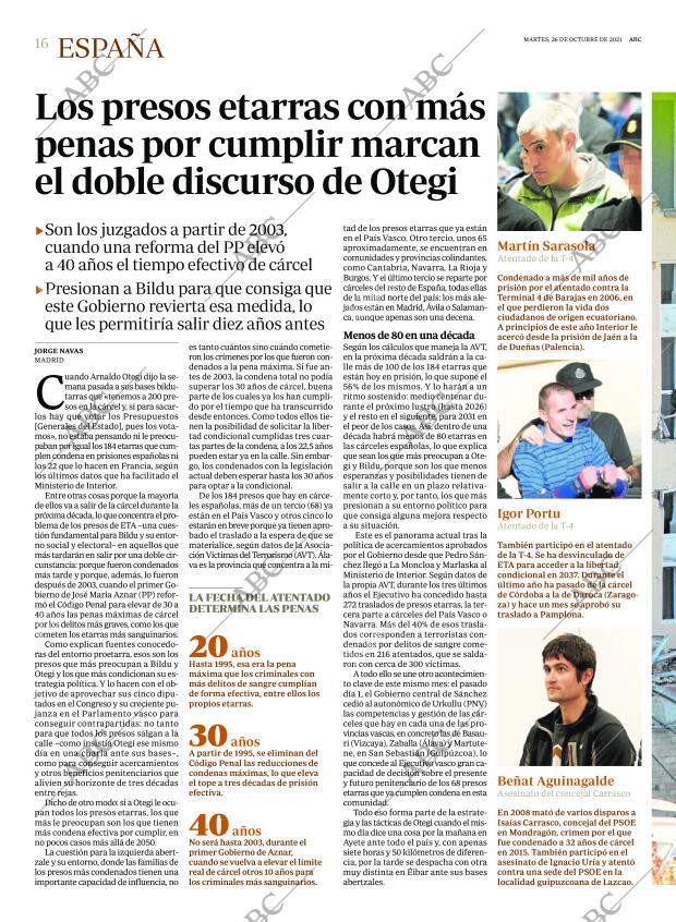 ABC MADRID 26-10-2021 página 16