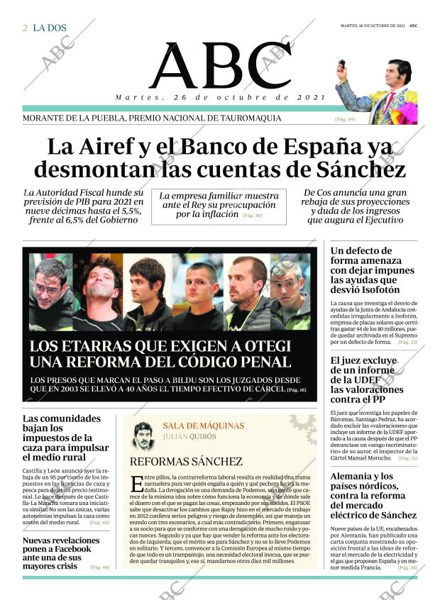 ABC MADRID 26-10-2021 página 2