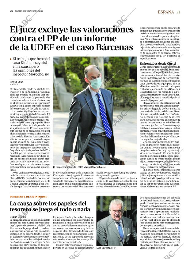 ABC MADRID 26-10-2021 página 21