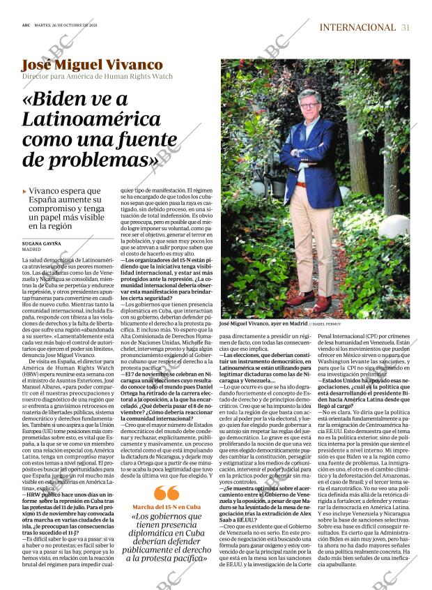 ABC MADRID 26-10-2021 página 31