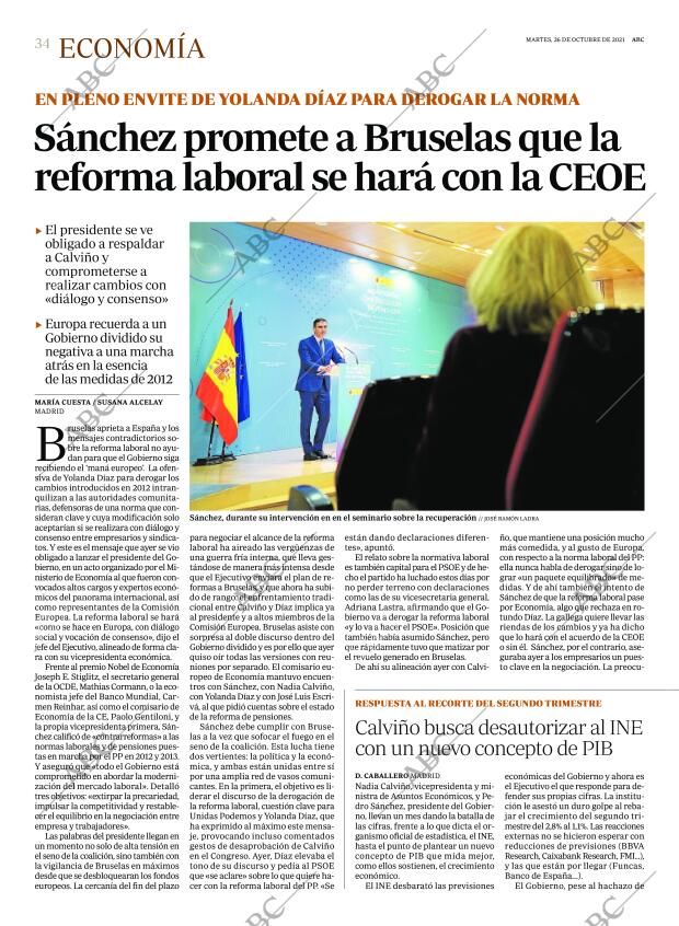 ABC MADRID 26-10-2021 página 34