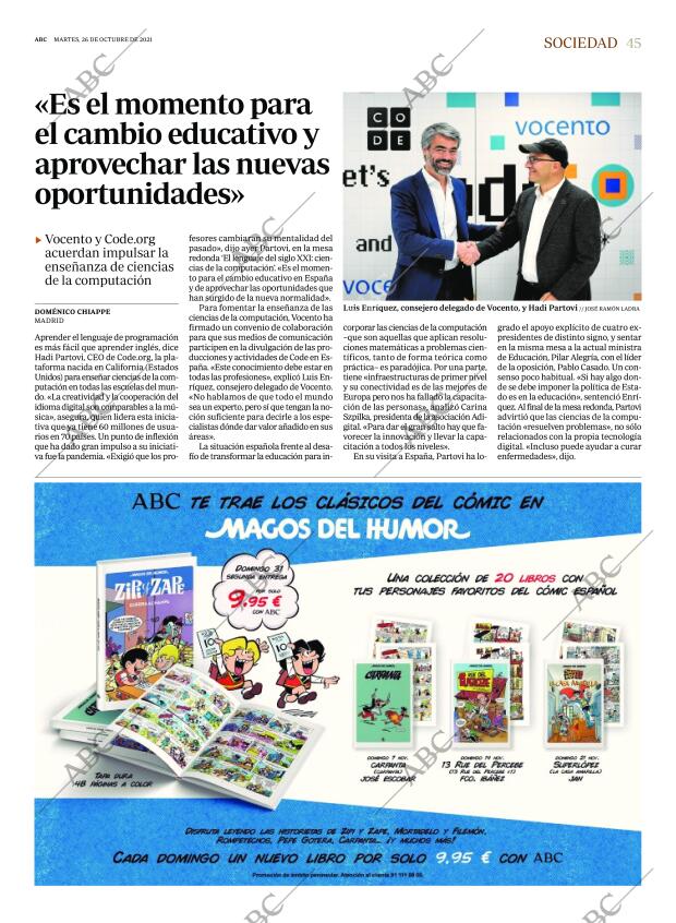 ABC MADRID 26-10-2021 página 45
