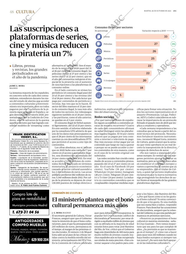ABC MADRID 26-10-2021 página 48