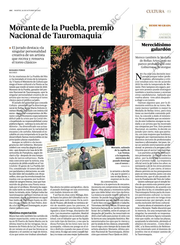 ABC MADRID 26-10-2021 página 49