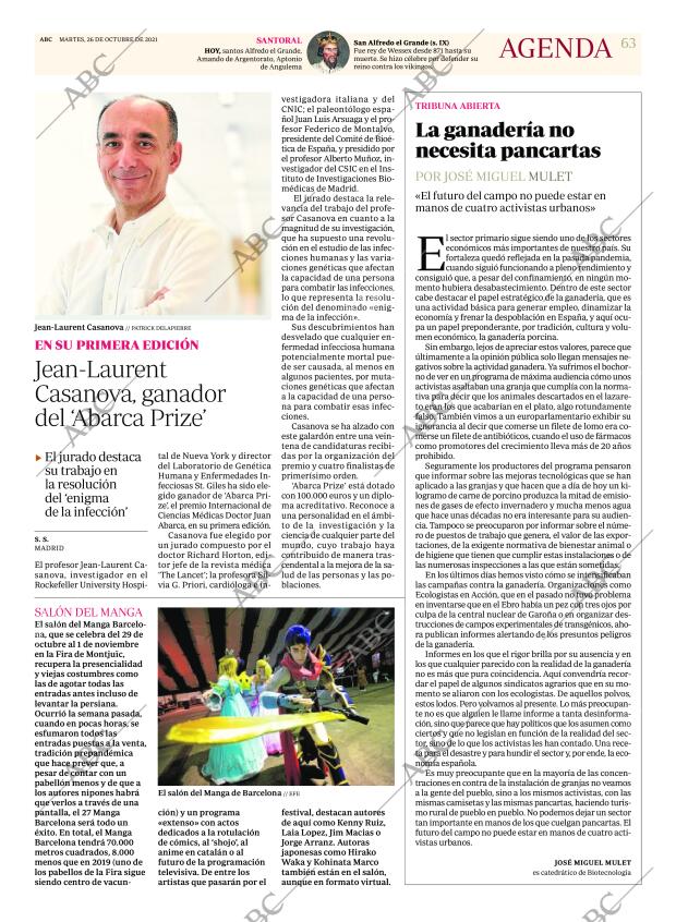ABC MADRID 26-10-2021 página 63