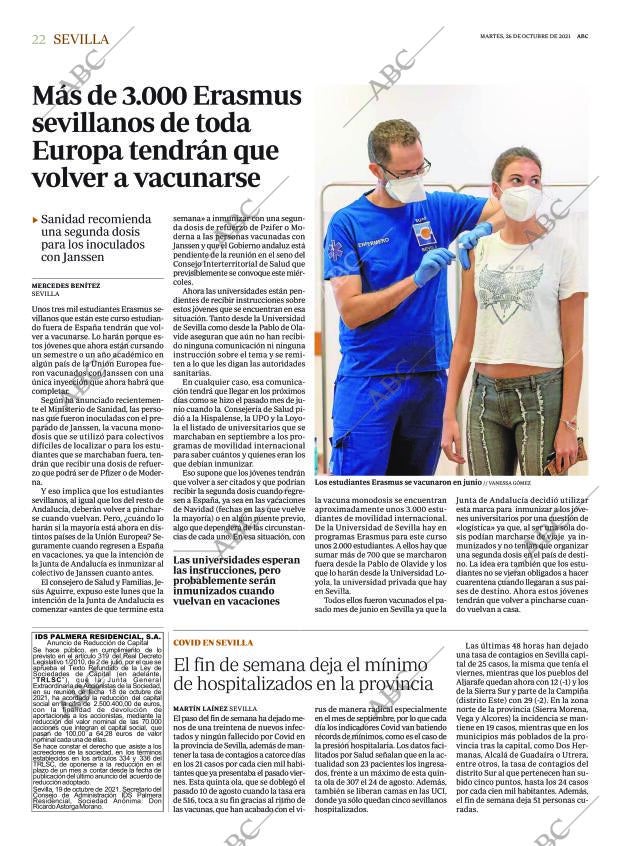 ABC SEVILLA 26-10-2021 página 22