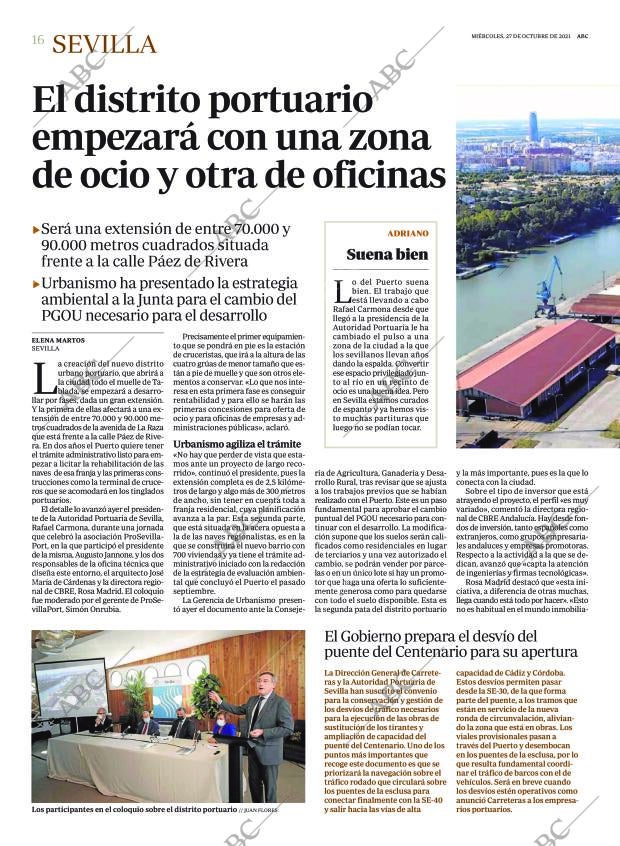 ABC SEVILLA 27-10-2021 página 16