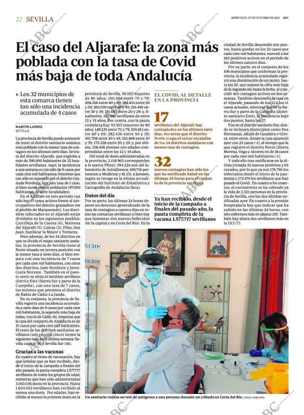 ABC SEVILLA 27-10-2021 página 22