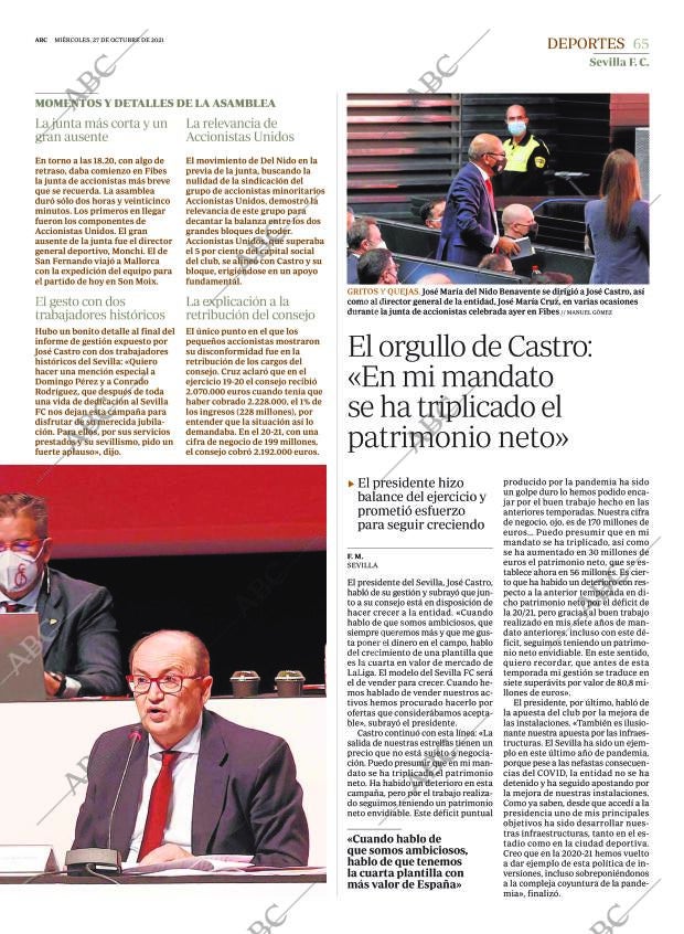 ABC SEVILLA 27-10-2021 página 65