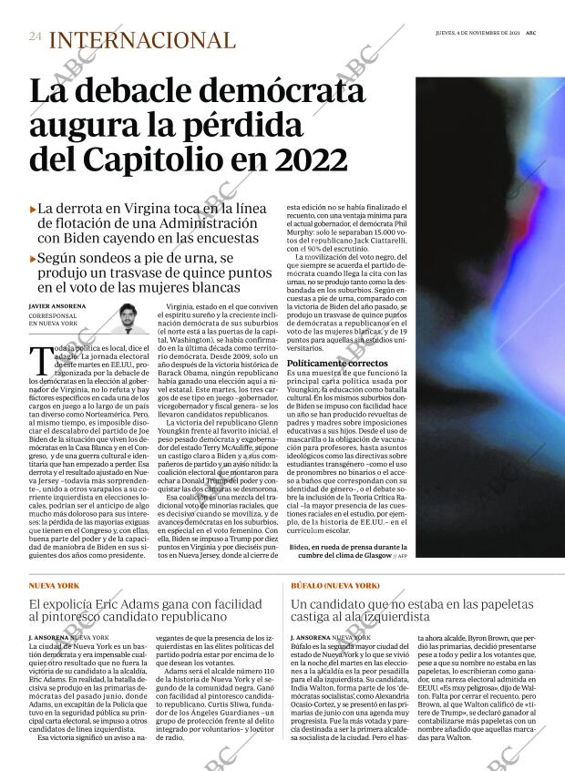 ABC MADRID 04-11-2021 página 24