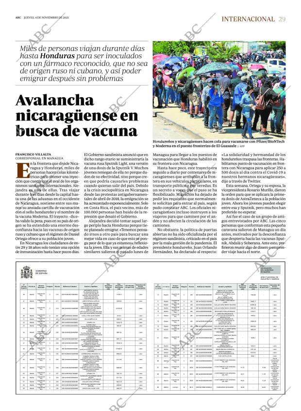 ABC MADRID 04-11-2021 página 29