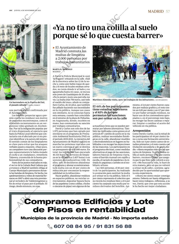 ABC MADRID 04-11-2021 página 57