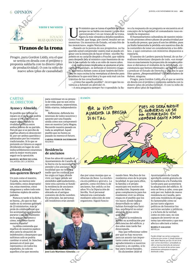 ABC MADRID 04-11-2021 página 6