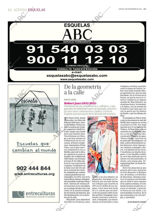 ABC MADRID 04-11-2021 página 64
