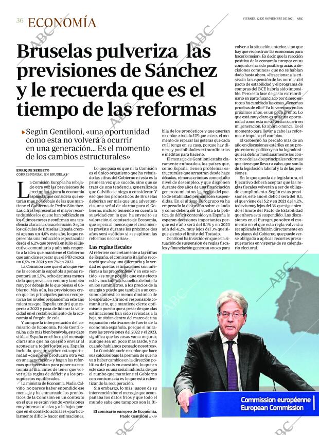ABC MADRID 12-11-2021 página 36