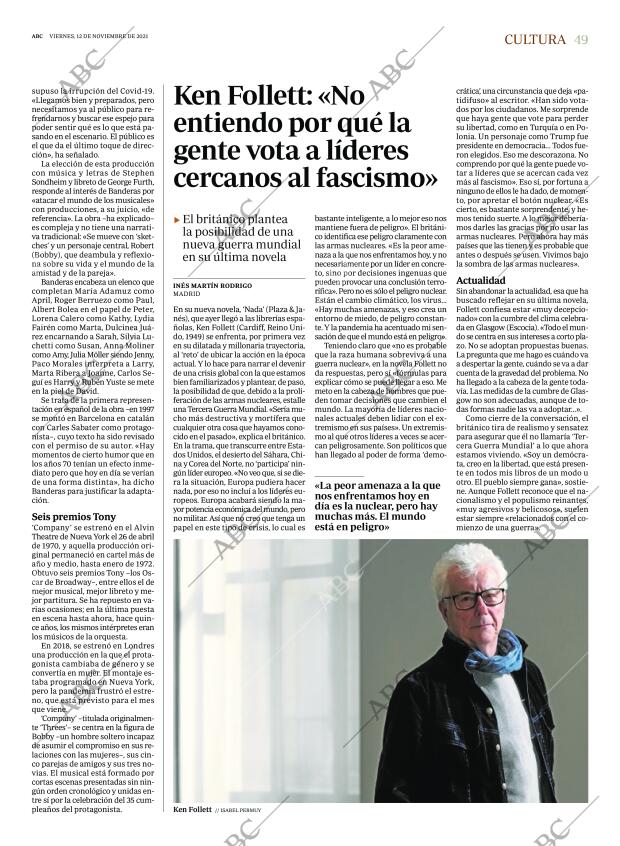 ABC MADRID 12-11-2021 página 49