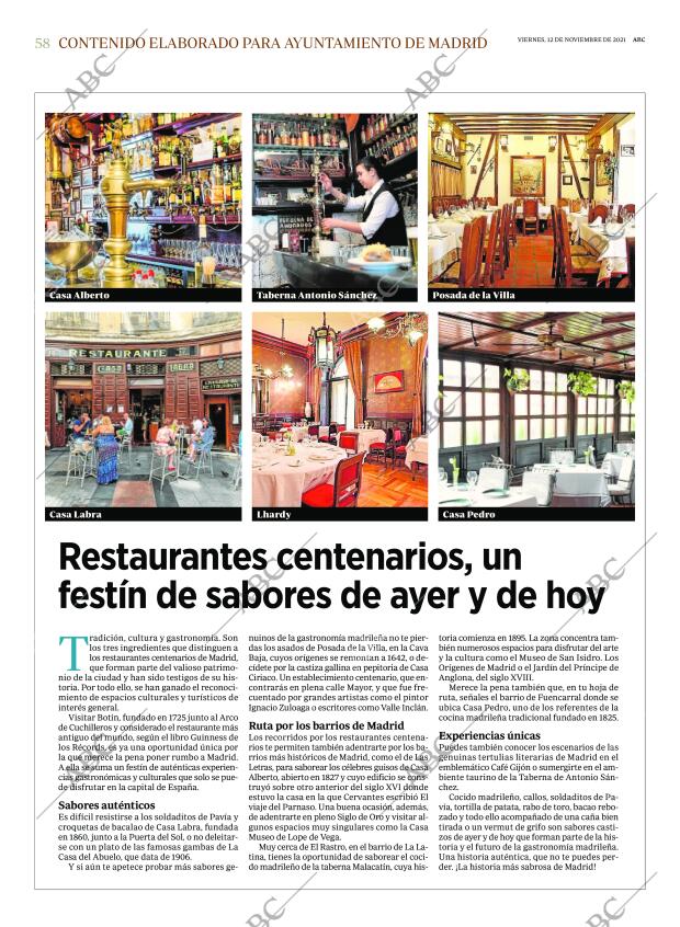 ABC MADRID 12-11-2021 página 58