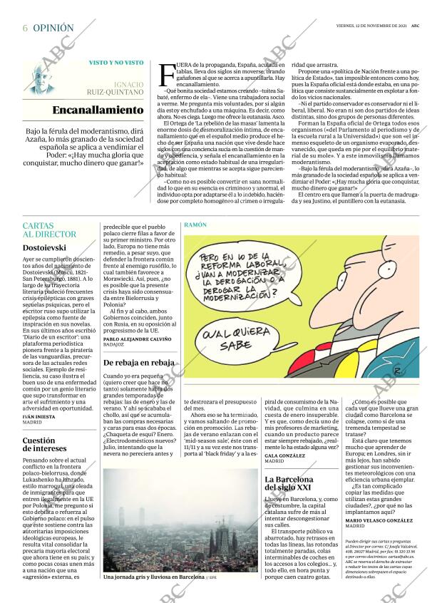 ABC MADRID 12-11-2021 página 6