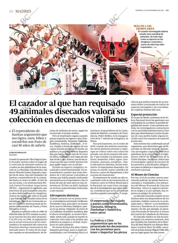 ABC MADRID 12-11-2021 página 68