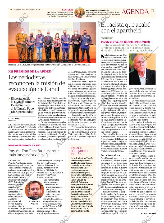 ABC MADRID 12-11-2021 página 71