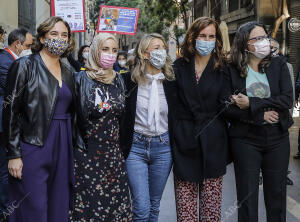 Acto 'Otras Políticas', con Ada Colau, Yolanda Díaz, Mónica Oltra, Fatima Hamed...