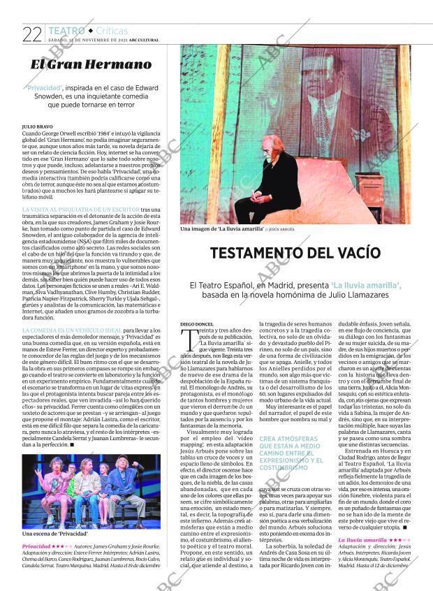 CULTURAL MADRID 13-11-2021 página 22